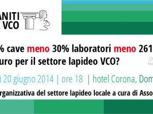 conferenza: Quale futuro per il settore lapideo VCO?