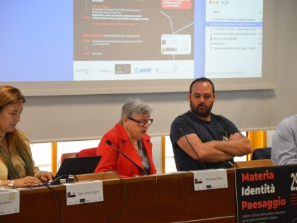 29 maggio 2024 Si è svolta la giornata di formazione per professionsiti: Materia, Identità, Paesaggio.